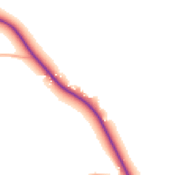 Daytime road noise heatmap for GL20 6HD