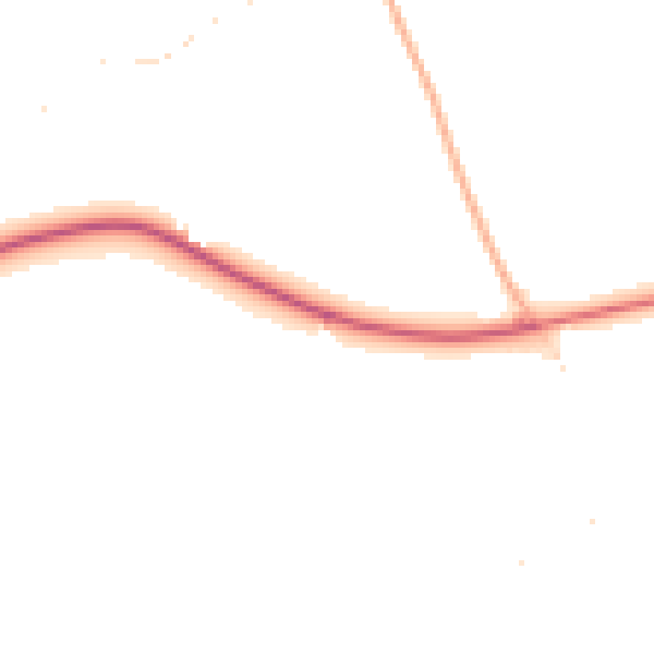 Daytime road noise heatmap for GL20 6HP