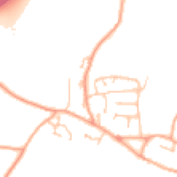 Daytime road noise heatmap for GL20 6JL