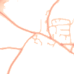 Daytime road noise heatmap for GL20 6JT