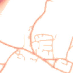 Daytime road noise heatmap for GL20 6JW