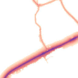 Daytime road noise heatmap for GL20 7AG
