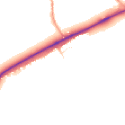 Daytime road noise heatmap for GL20 7AH