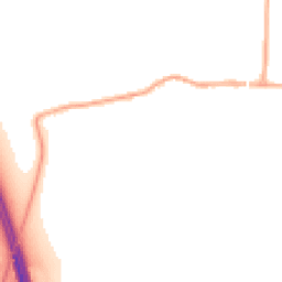 Night-time road noise heatmap for GL20 7AZ