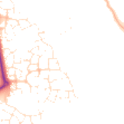 Daytime road noise heatmap for GL20 7DS