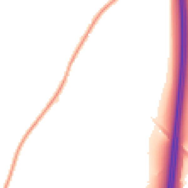 Night-time road noise heatmap for GL20 7ED