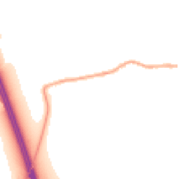 Night-time road noise heatmap for GL20 7EQ