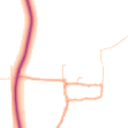 Daytime road noise heatmap for GL20 7FB