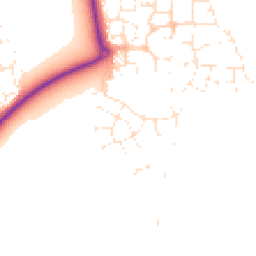 Daytime road noise heatmap for GL20 7FH