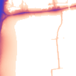 Daytime road noise heatmap for GL20 7GF