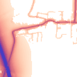 Daytime road noise heatmap for GL20 7HL