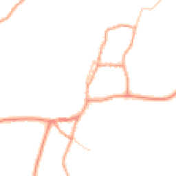Daytime road noise heatmap for GL20 7JJ