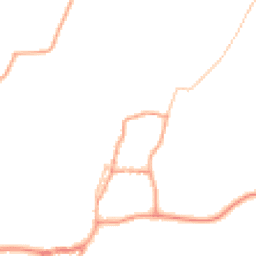 Daytime road noise heatmap for GL20 7JN