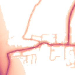 Daytime road noise heatmap for GL20 7LH