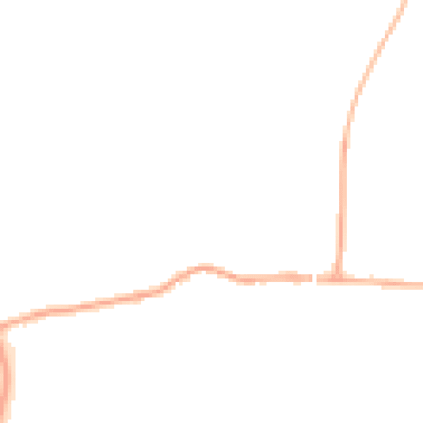 Night-time road noise heatmap for GL20 7LJ