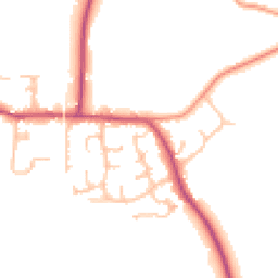 Daytime road noise heatmap for GL20 7NJ