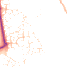 Daytime road noise heatmap for GL20 7TL