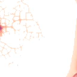 Daytime road noise heatmap for GL20 7TX