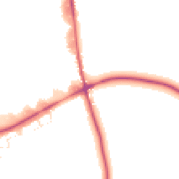 Daytime road noise heatmap for GL20 8LP