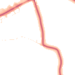 Daytime road noise heatmap for GL20 8LU