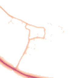Daytime road noise heatmap for GL20 8NN