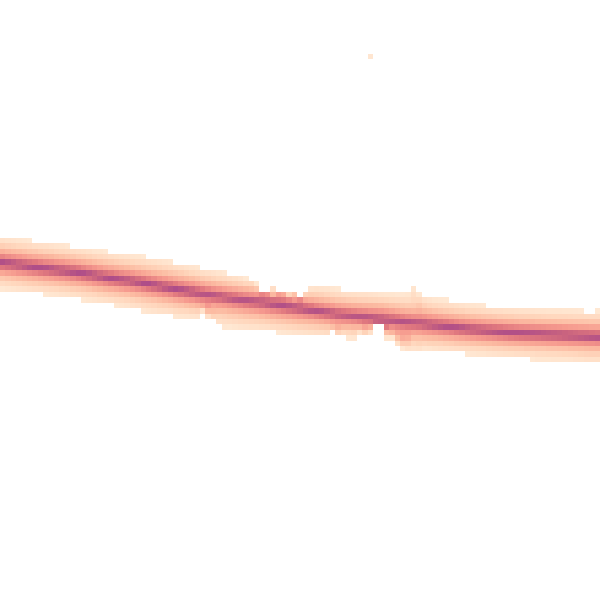 Daytime road noise heatmap for GL20 8NX