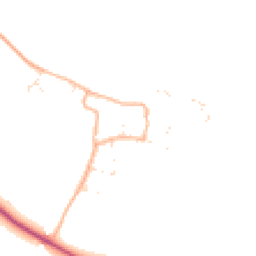 Daytime road noise heatmap for GL20 8NZ