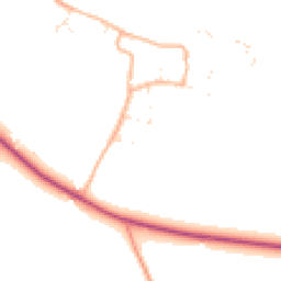 Daytime road noise heatmap for GL20 8PA