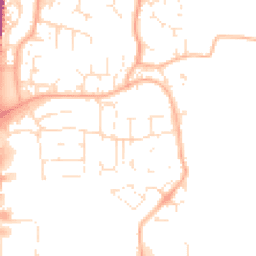 Daytime road noise heatmap for GL20 8PX