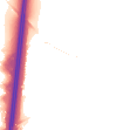 Night-time road noise heatmap for GL20 8RL