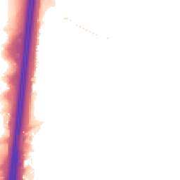 Night-time road noise heatmap for GL20 8RT