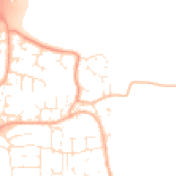 Daytime road noise heatmap for GL20 8SH