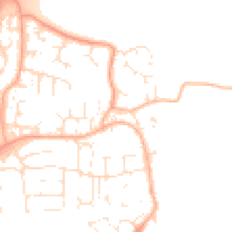 Daytime road noise heatmap for GL20 8SN