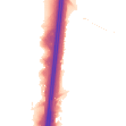 Night-time road noise heatmap for GL20 8ST