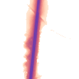 Night-time road noise heatmap for GL20 8TL