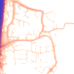 Daytime road noise heatmap for GL20 8UB