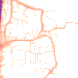 Daytime road noise heatmap for GL20 8UD