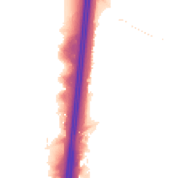 Night-time road noise heatmap for GL20 8UX