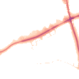 Daytime road noise heatmap for GL20 8WF