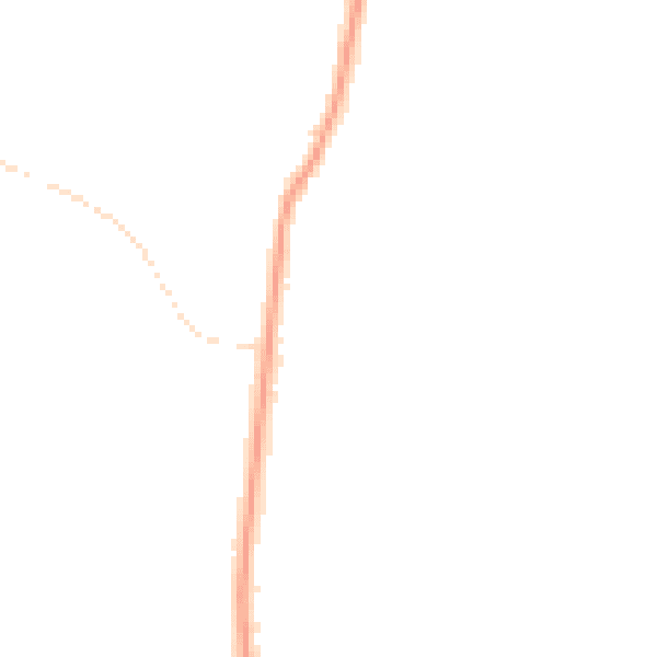 Night-time road noise heatmap for GL4 0BQ
