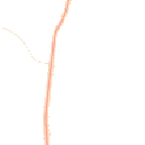 Night-time road noise heatmap for GL4 0BS
