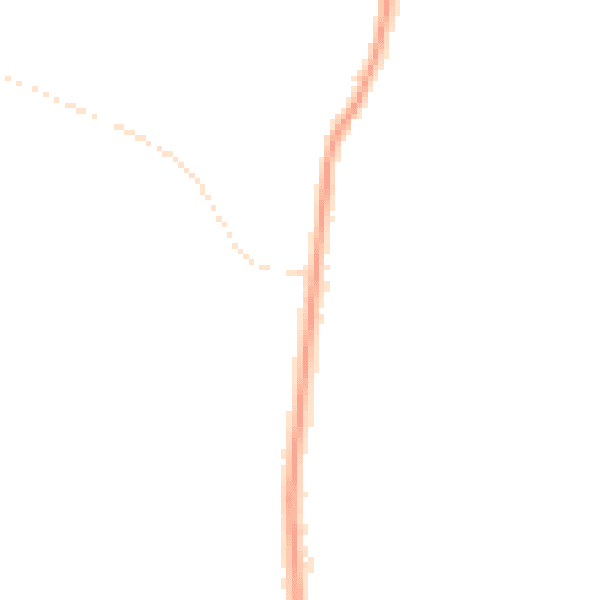 Night-time road noise heatmap for GL4 0DF