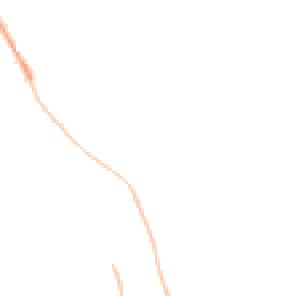 Night-time road noise heatmap for GL4 4FQ