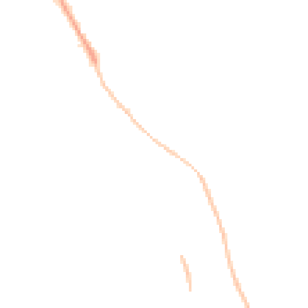 Night-time road noise heatmap for GL4 6FN