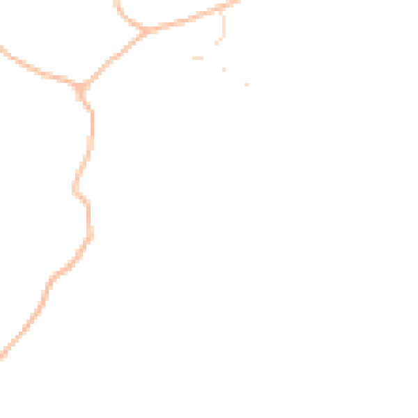 Daytime road noise heatmap for GL4 8HY