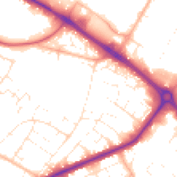 Daytime road noise heatmap for GL51 0AA