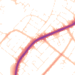 Daytime road noise heatmap for GL51 0BL