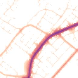 Daytime road noise heatmap for GL51 0BW
