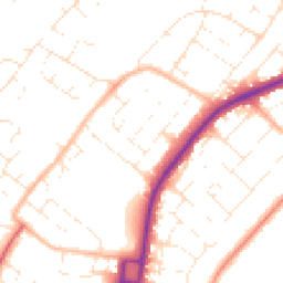 Daytime road noise heatmap for GL51 0DL