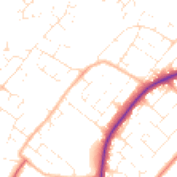 Daytime road noise heatmap for GL51 0DR